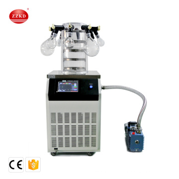 Laboratory Vertical Vacuum Freeze Dryer (Lyophilizer) Drying Machine
